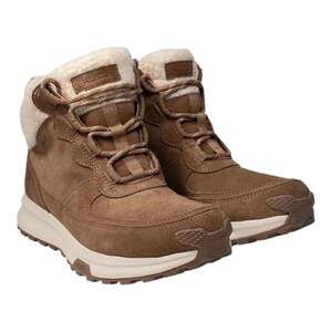 KURU Atom Lumi Women's Winter Boots, Chestnut Brown Suede, Size 9